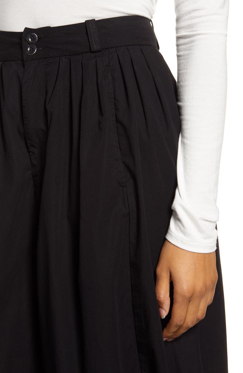 AG Hadley High Waist Pleated Culotte Pants, Alternate, color, 