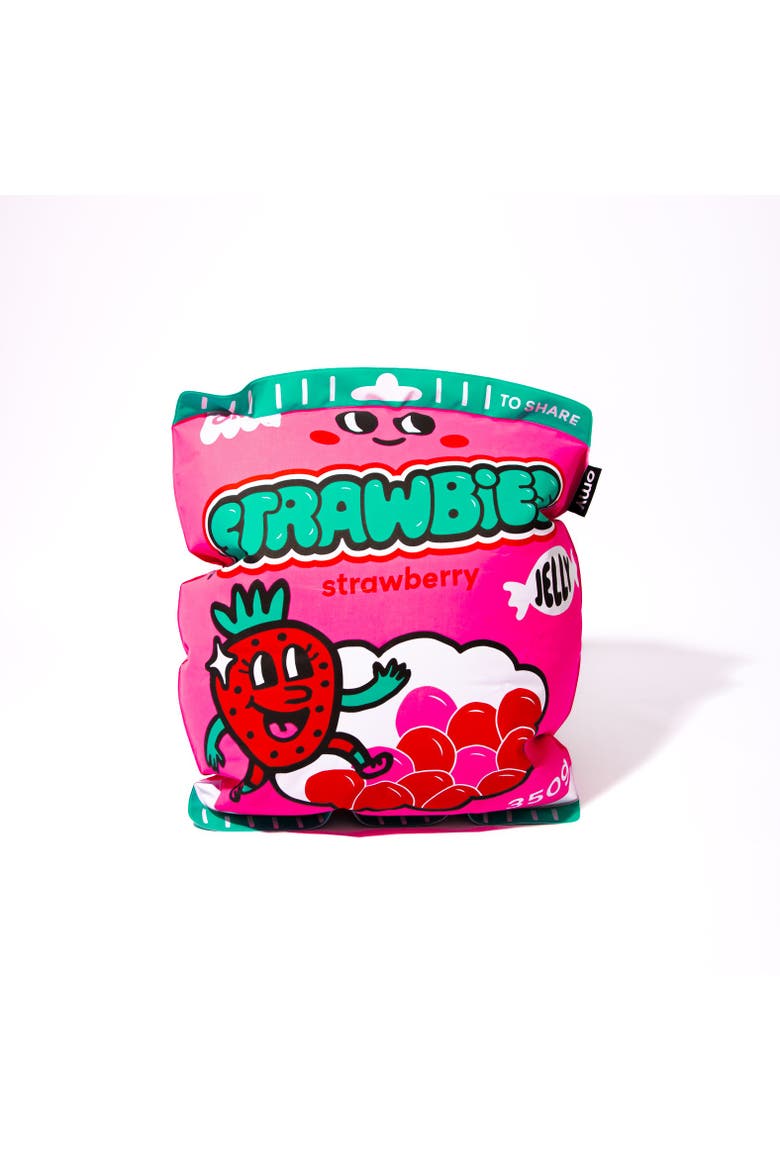 Air Pillow Strawbies, Alternate, color, Pink