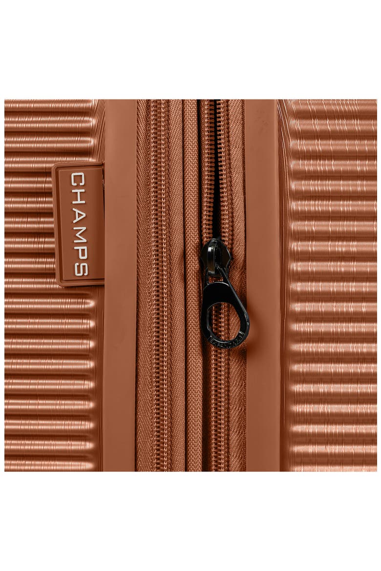 Iconic II Carry-On Hardside Suitcase, Alternate, color, ROSE GOLD