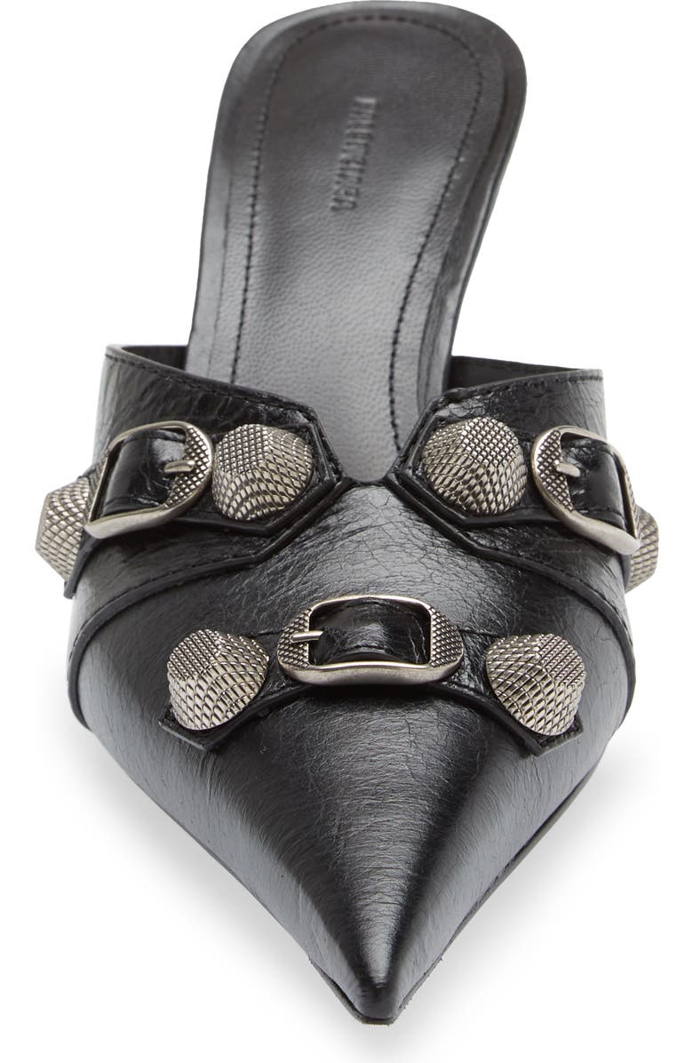 Balenciaga Cagole Pointed Toe Mule, Alternate, color,