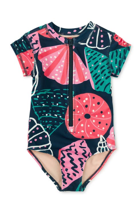 Rash Guard One-Piece Swimsuit