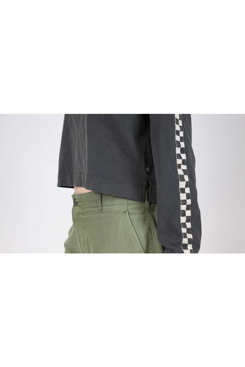 Gent's Crop Long Sleeve, Alternate, color, Washed Black