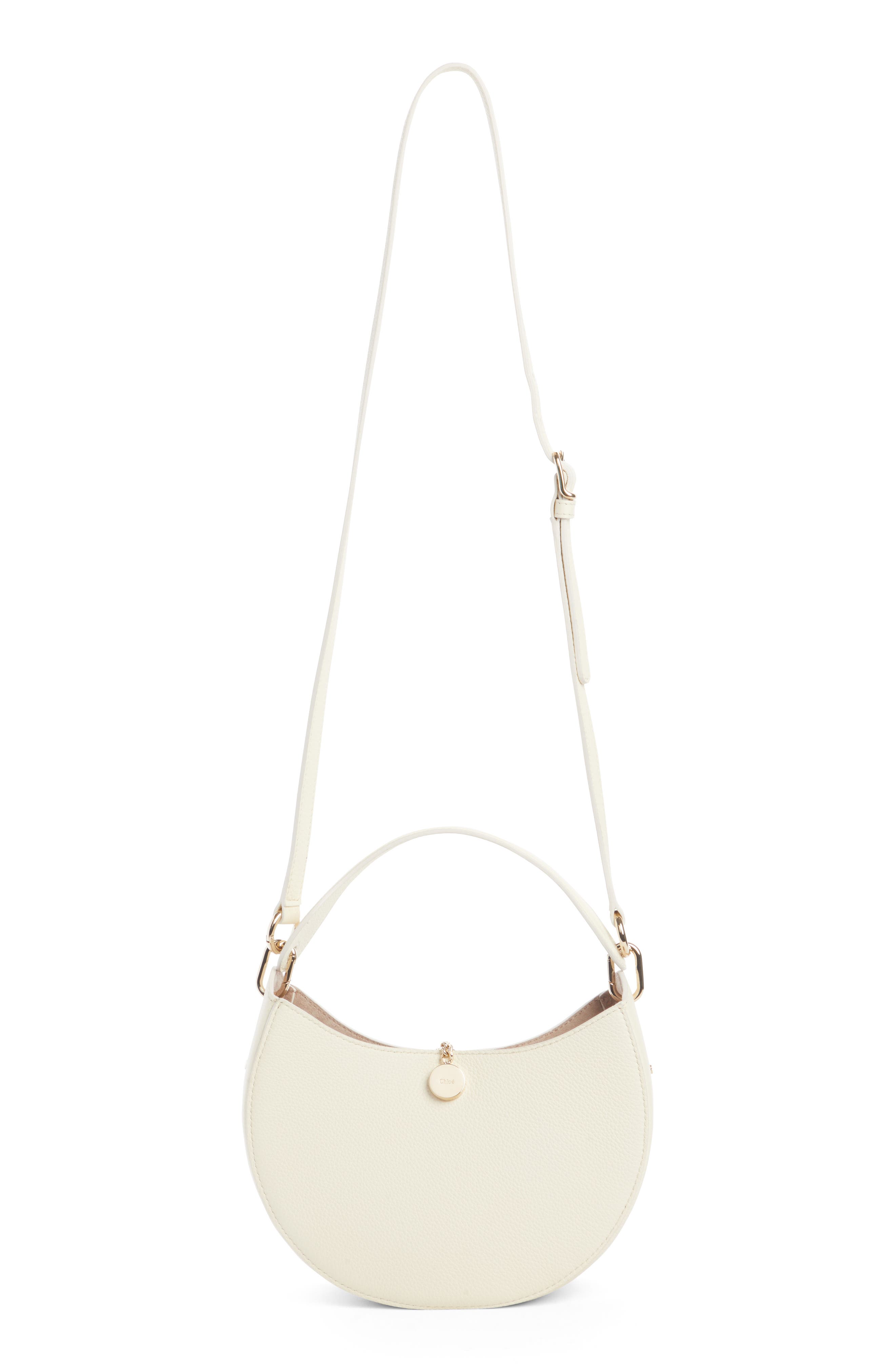 Chloé Small Arlene Leather Hobo, Alternate, color, 