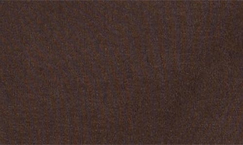 Nikki Lund Cora Strong Shoulder Asymmetric Jersey Top In Brown