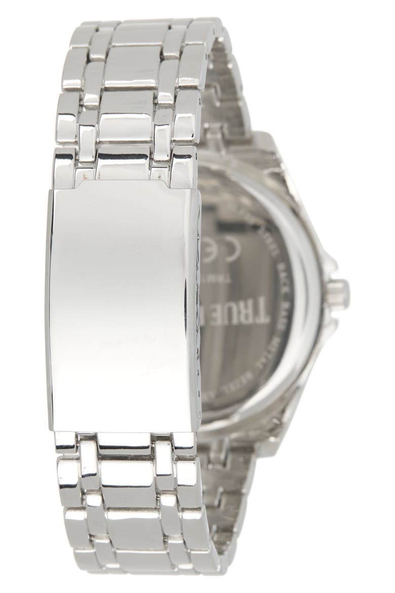 Chorongraph Watch & Bracelet Gift Set, 43mm, Alternate, color, SILVER