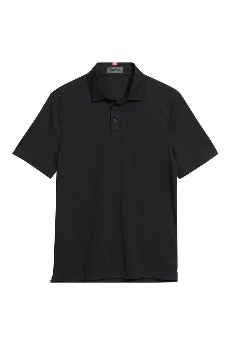 Essential Performance Piqué Golf Polo, Alternate, color, ONYX