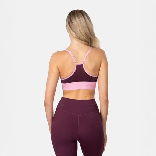 Kari Traa Var Sports Bra In Burgundy