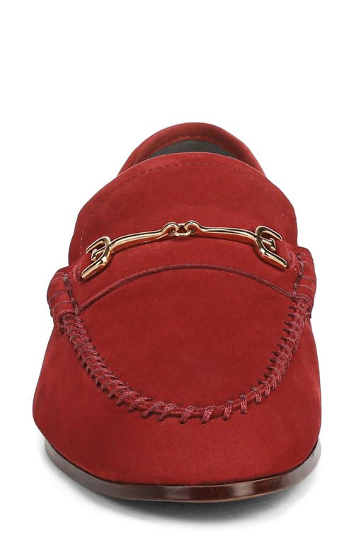 Sam Edelman Loraine Bit Loafer In Red