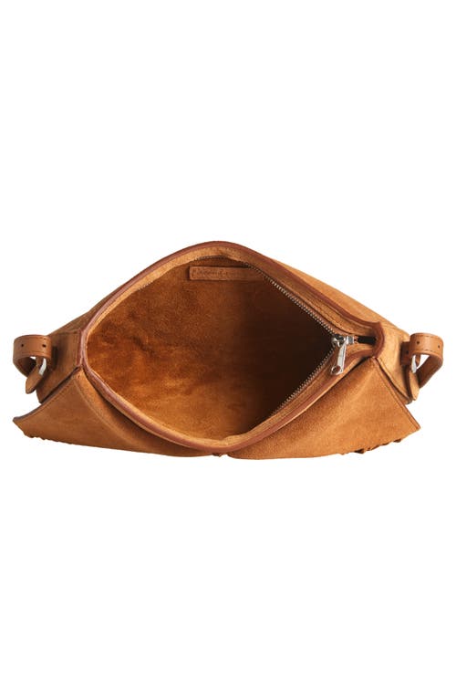 Coperni Belt Fringe Leather Baguette Bag