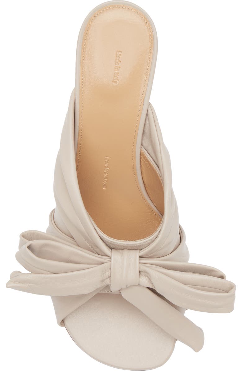 JW Anderson Bow Sandal, Alternate, color, 190 Taupe