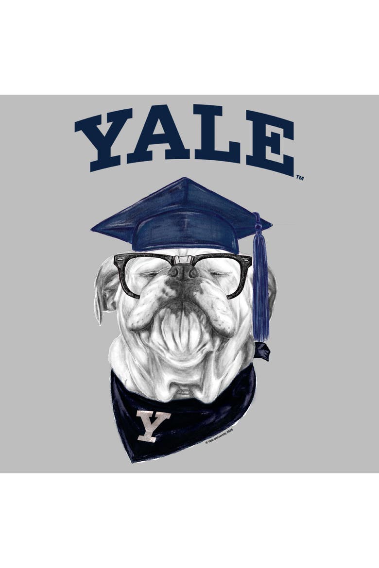 Men's Yale University Handsome Dan Graduation  Graphic T-Shirt, Alternate, color, Sport Grey