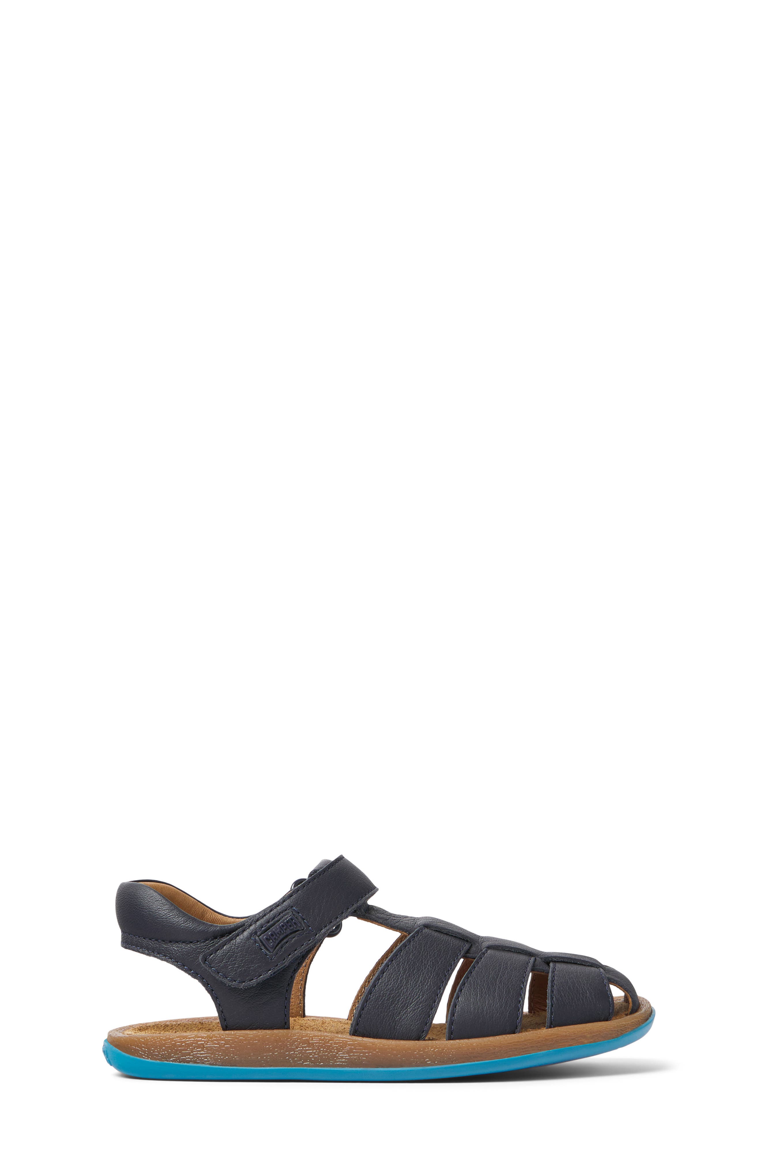 Kids' Bicho Fisherman Sandal, Alternate, color, NAVY