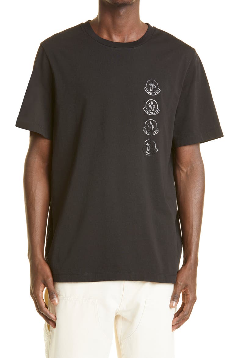 Men's Degradé Logo Graphic Tee, Main, color, BLACK