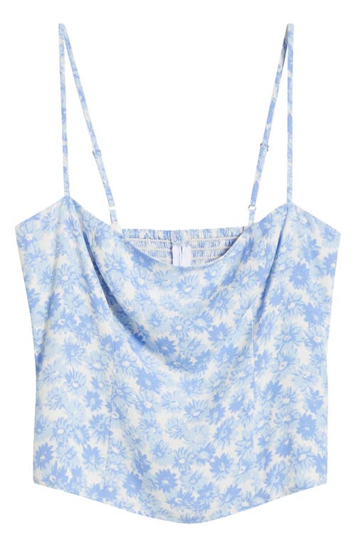Reformation Overland Top Blue Daisy