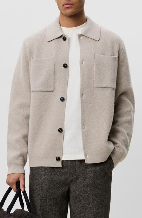 Milano Knit Wool Overshirt
