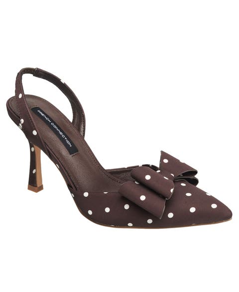 Betti Bow Slingback Heel