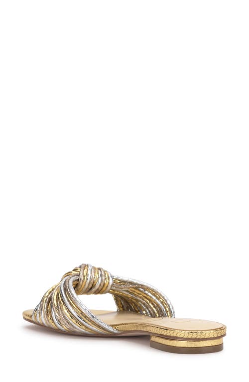 Jessica Simpson Dydra Slide Sandal In Silver Combo