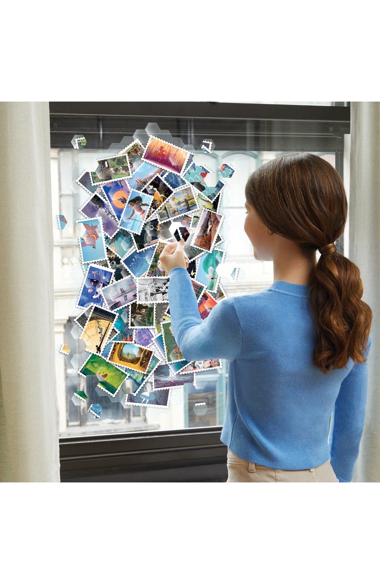 Disney 100 Piece Window Art Mosaic Clings, Alternate, color, Multicolored