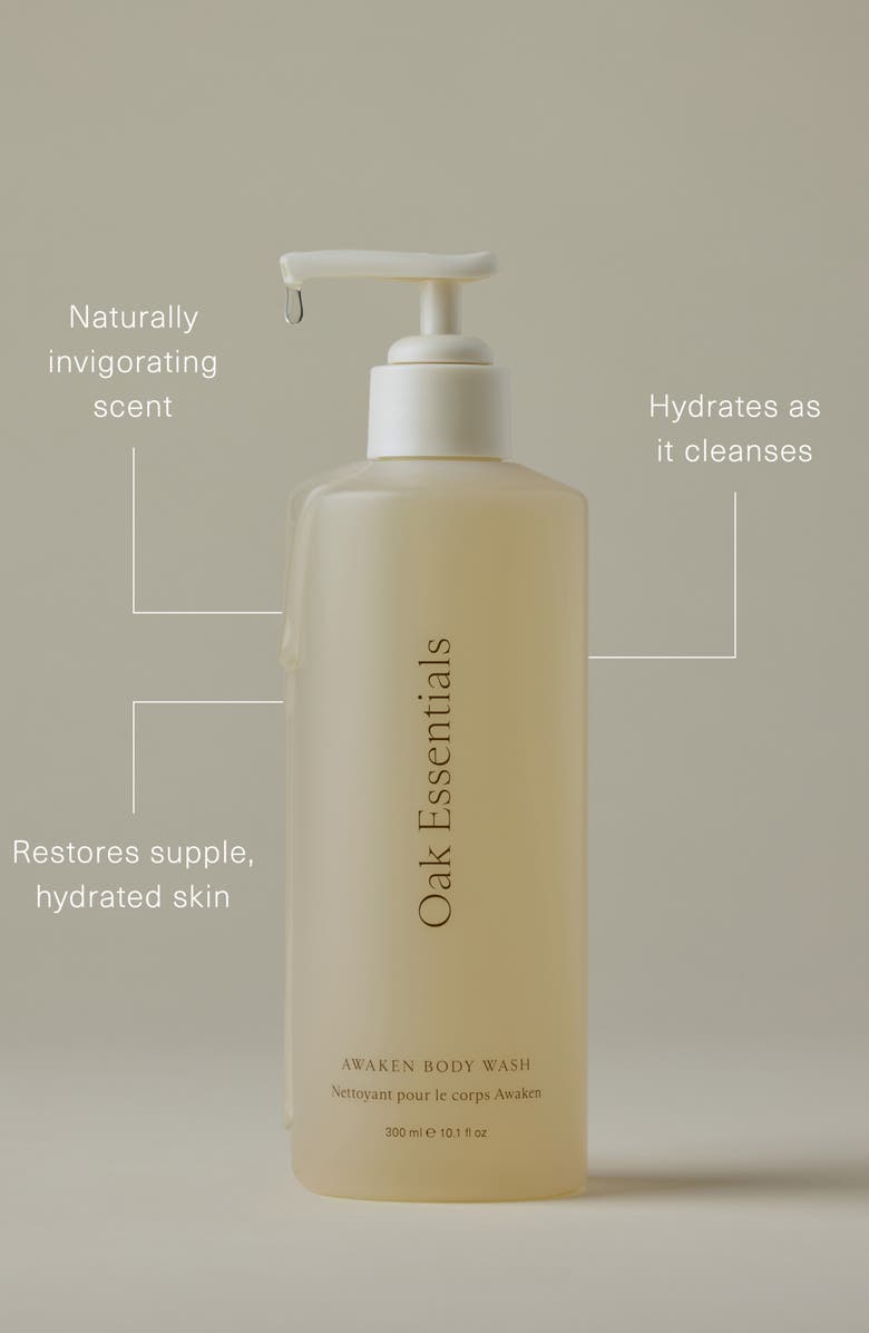 Oak Essentials Awaken Body Wash, Alternate, color, 