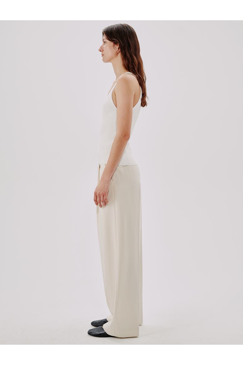 DEEP V TANK KNIT, Alternate, color, WHITE
