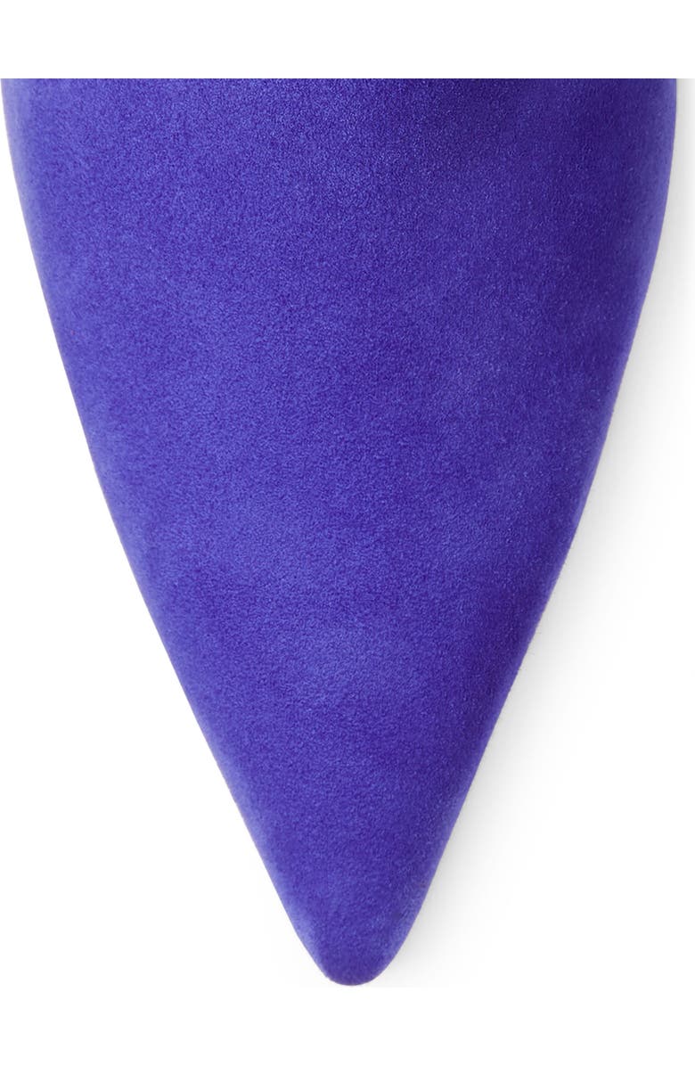 Stuart Weitzman Ultrastuart 100 Stretch Pointed Toe Over the Knee Boot, Alternate, color, Dusk