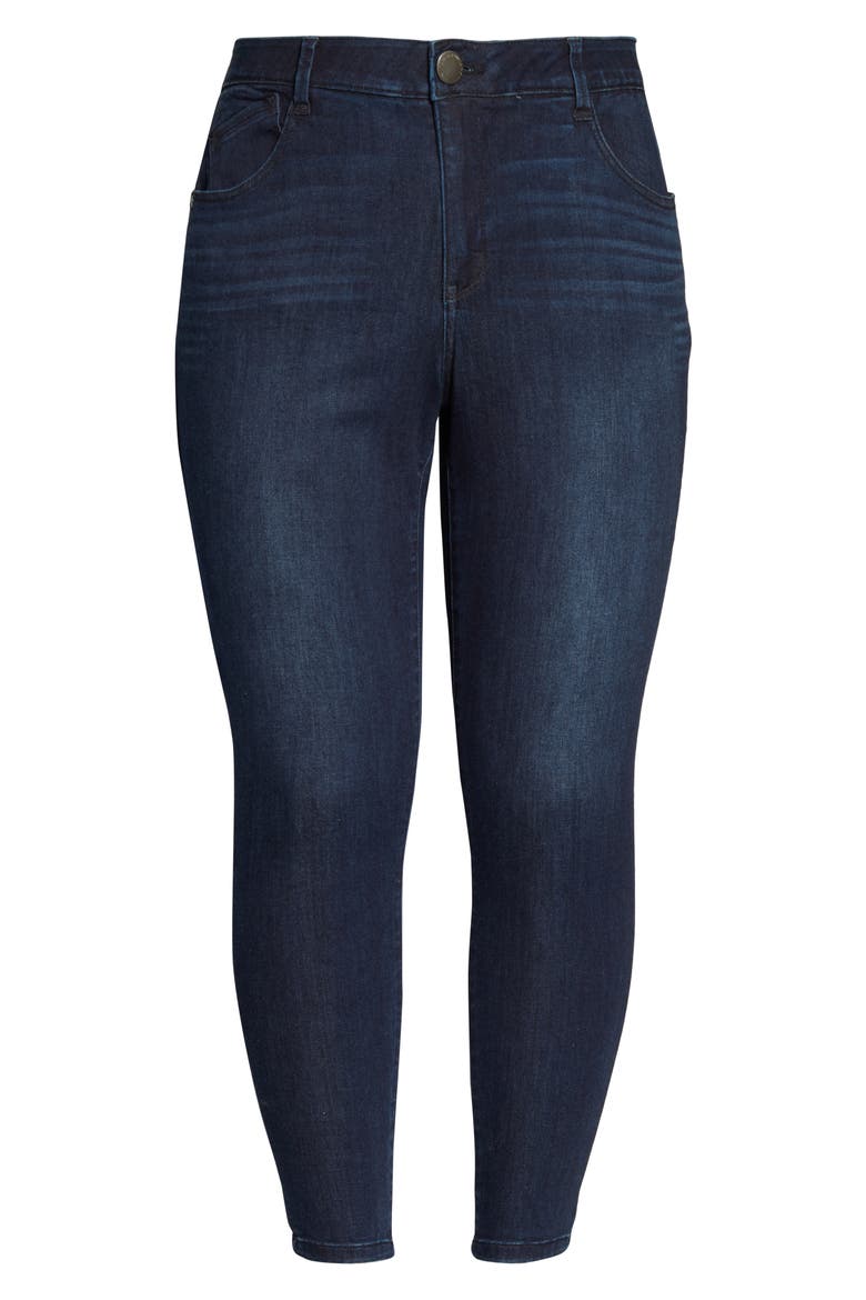 'Ab'Solution Luxe Touch High Waist Skinny Jeans (Nordstrom Exclusive), Alternate, color, IN-INDIGO