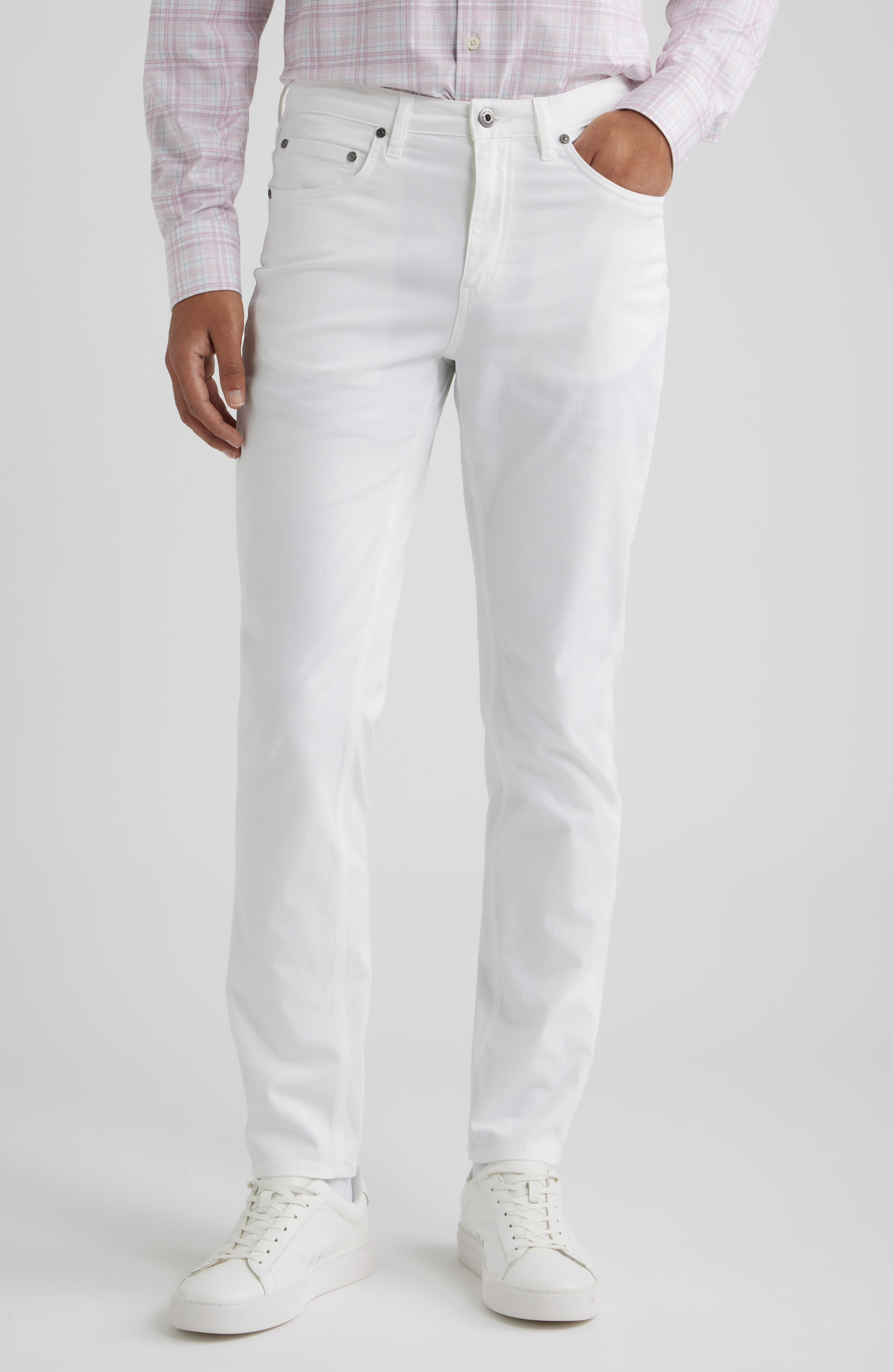 Stretch Cotton Pants - image 3