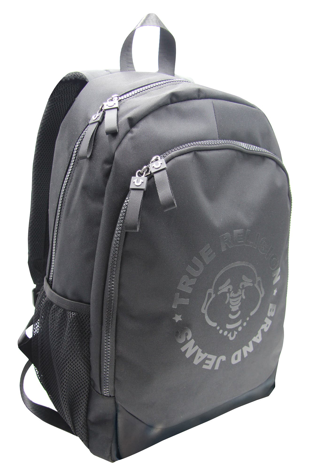 True Religion Brand Jeans Beddoe Logo Backpack, Main, color, 