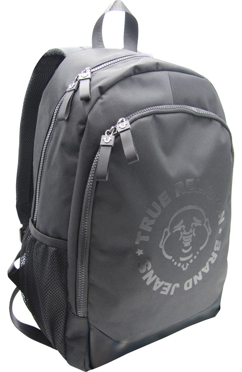 True Religion Brand Jeans Beddoe Logo Backpack, Main, color,