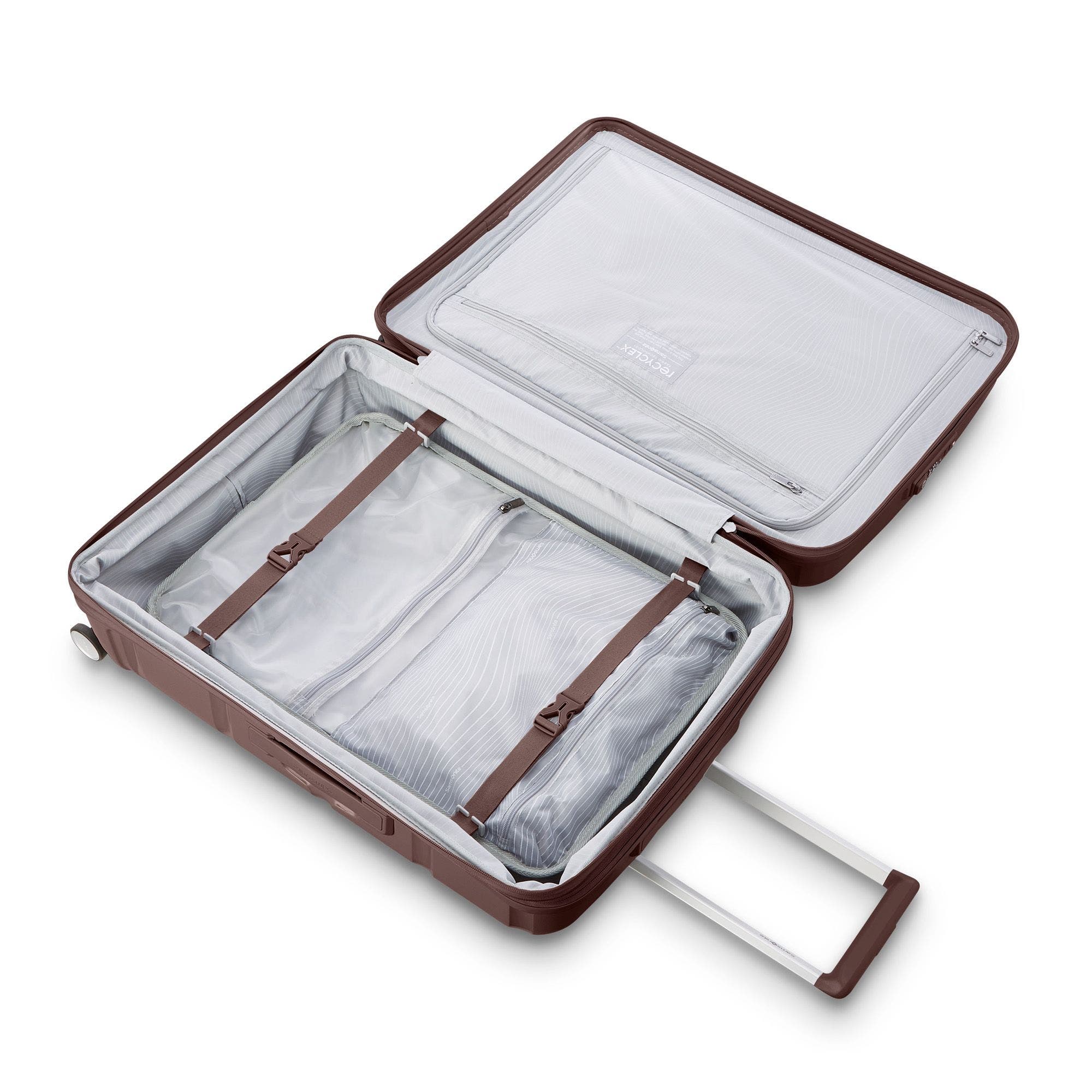 Samsonite Outline Pro Medium Spinner, Alternate, color, Cocoa Chocolate Mauve