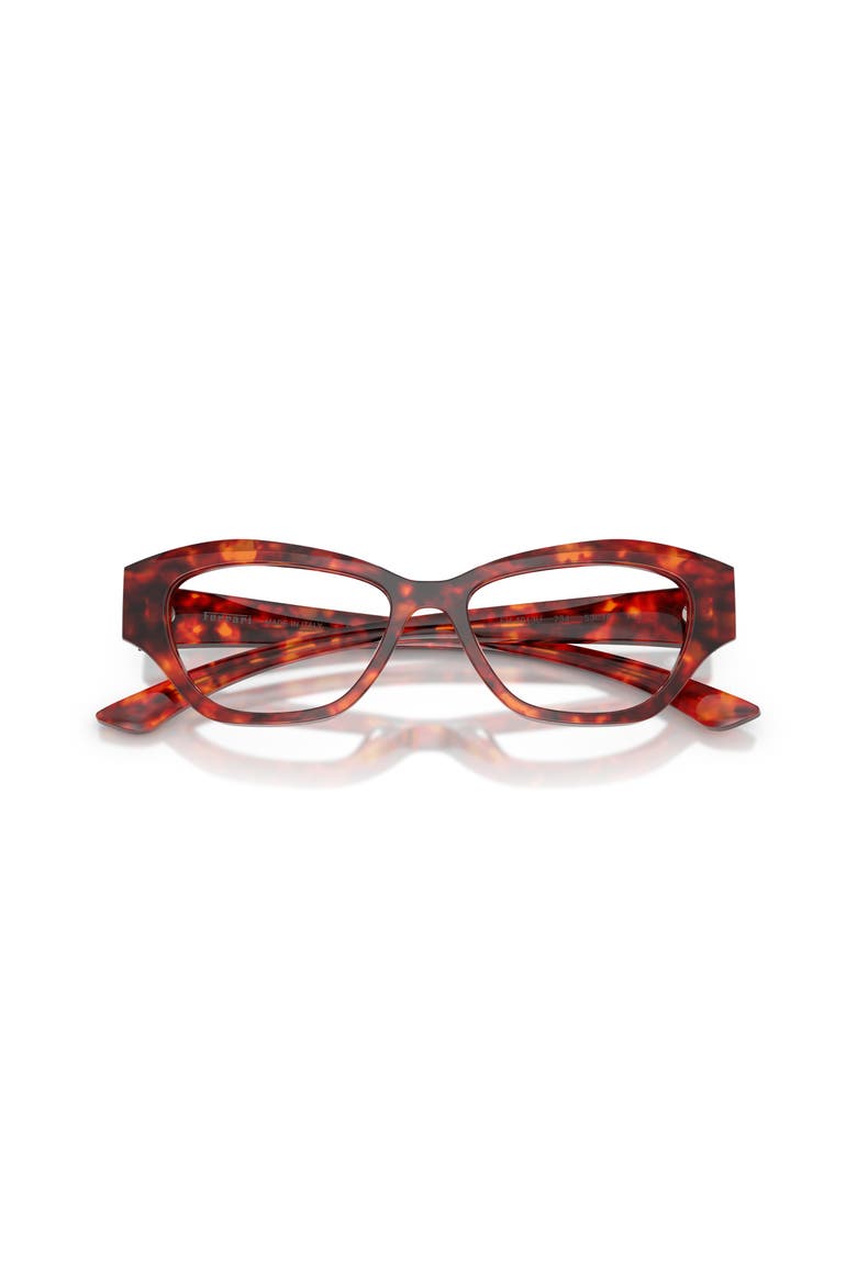 53mm Cat Eye optical glasses, Alternate, color, Red