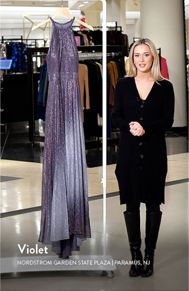 Metallic Ombré Gown, sales video thumbnail