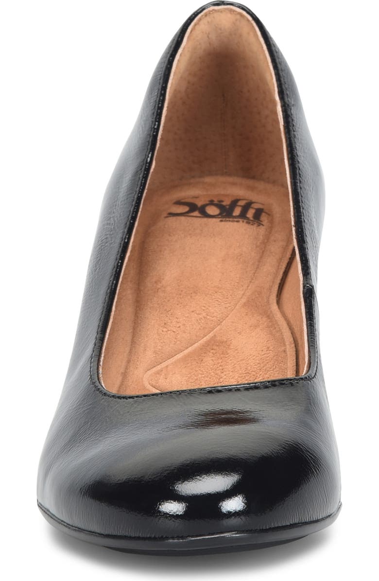 Söfft Anna Marie Pump, Alternate, color, Black Patent