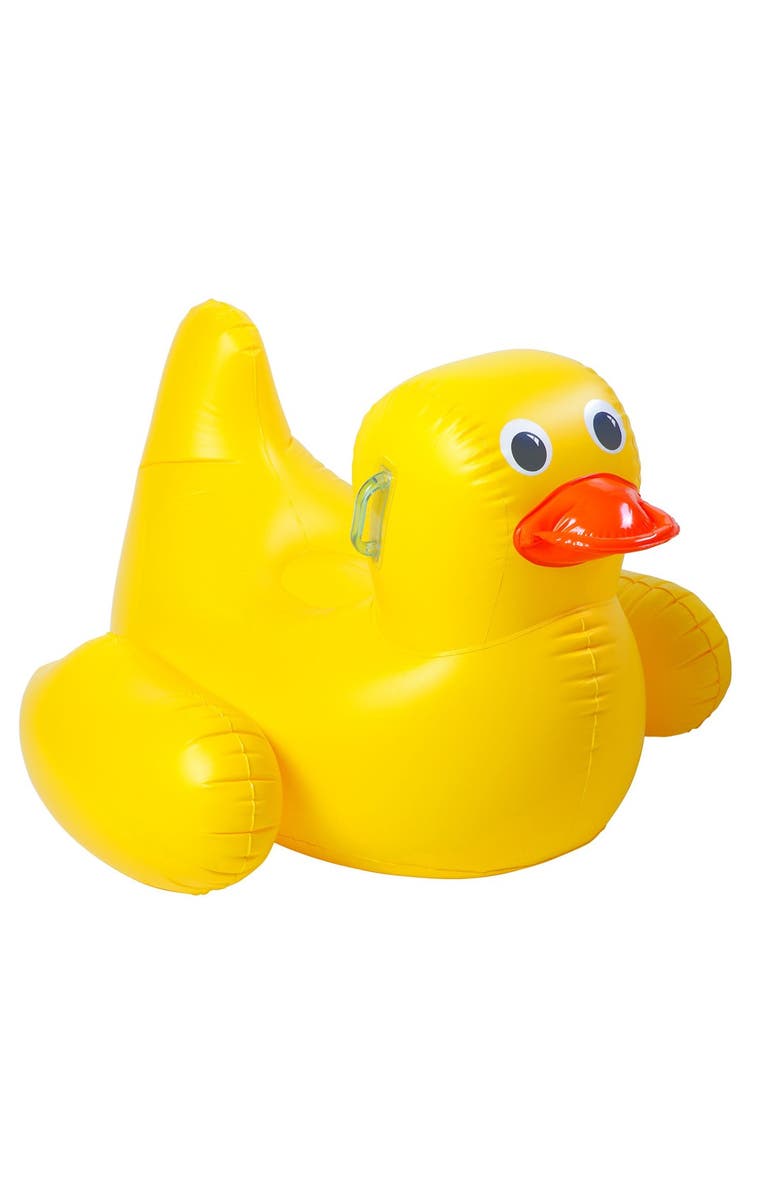 Sunnylife 'Really Big' Inflatable Duck Pool Floatie, Main, color,