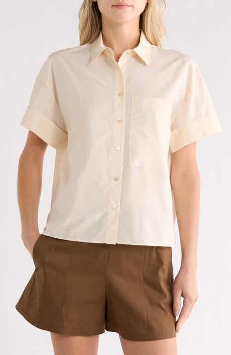 Theory Short Sleeve Button-Up Shirt