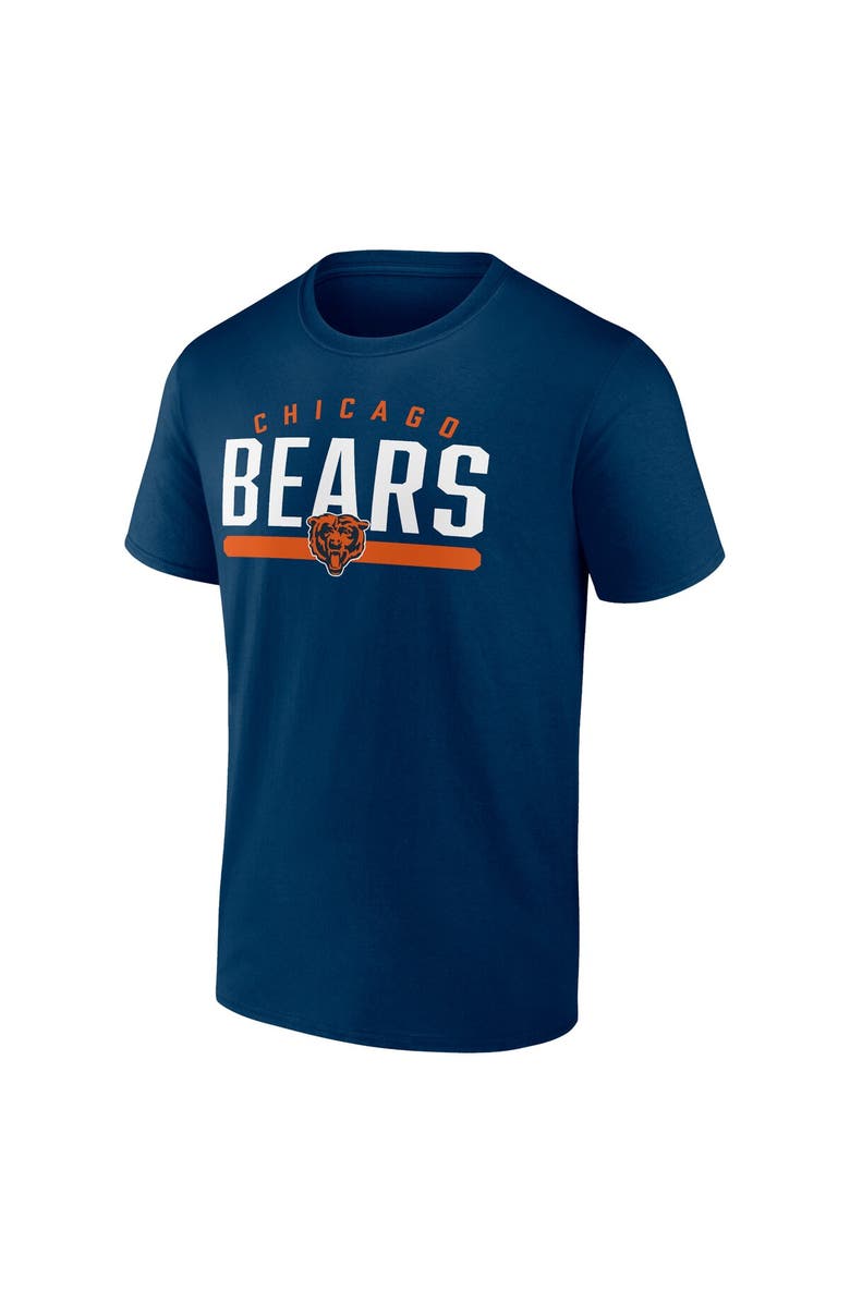 FANATICS Men's Fanatics Branded Navy Chicago Bears Arc and Pill T-Shirt, Alternate, color, Navy