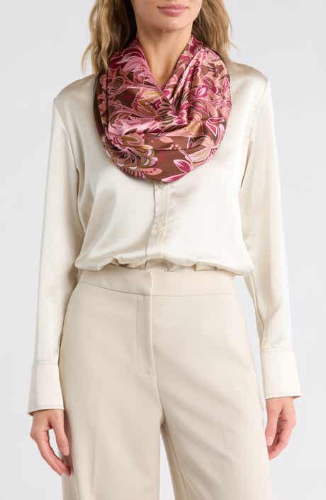 Floral Bandana Square Scarf