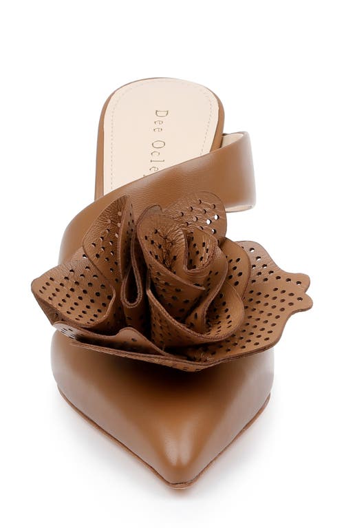 Dee Ocleppo Chicago Pointed Toe Mule In Biscotti