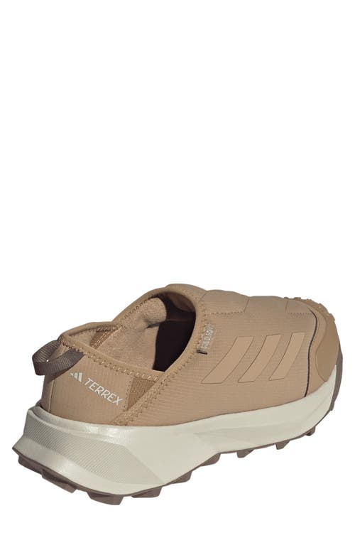 Adidas Originals Adidas Gender Inclusive Terrex Winter Cold.rdy Slip-on Hiking Shoe In Brown
