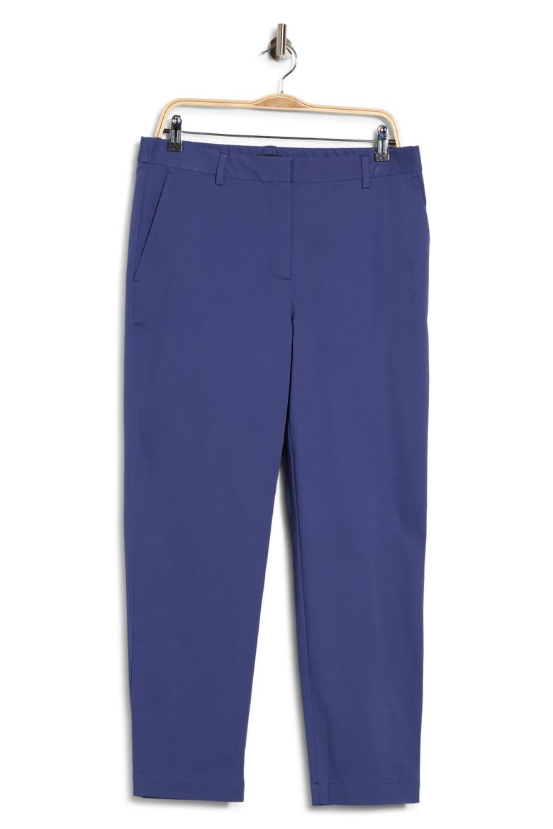 High Waist Ankle Tapered Pants, Alternate, color, BLUET