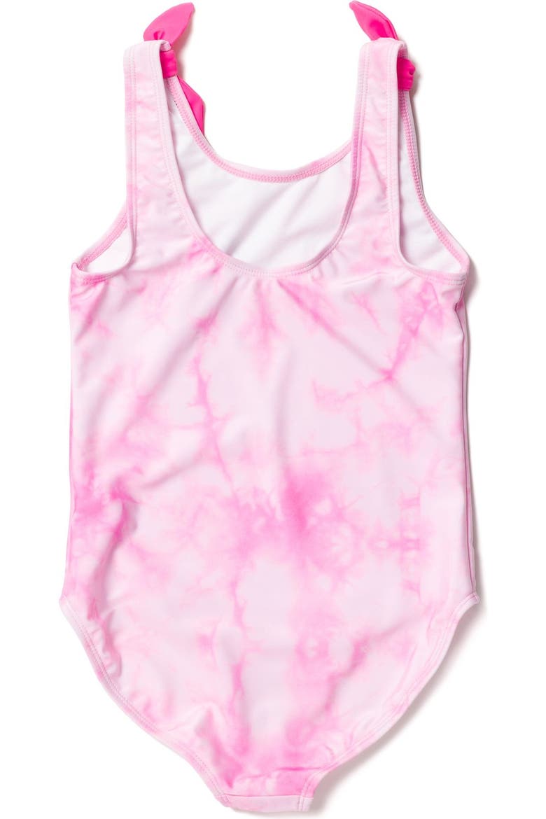 One Piece Swimsuit, Alternate, color, Pink Tie Dye