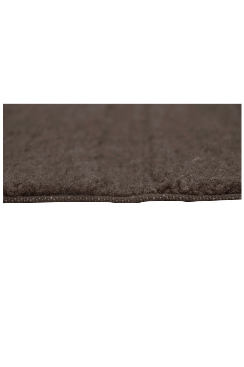 Steppe Woolable Washable Wool Rug, Alternate, color, SHEEP BROWN
