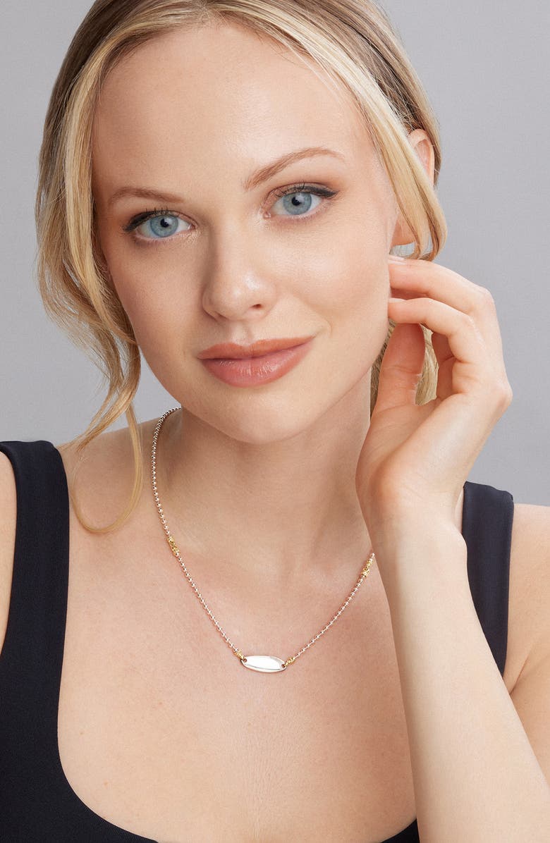 LAGOS Beloved Oval Plate Chain Necklace, Alternate, color,