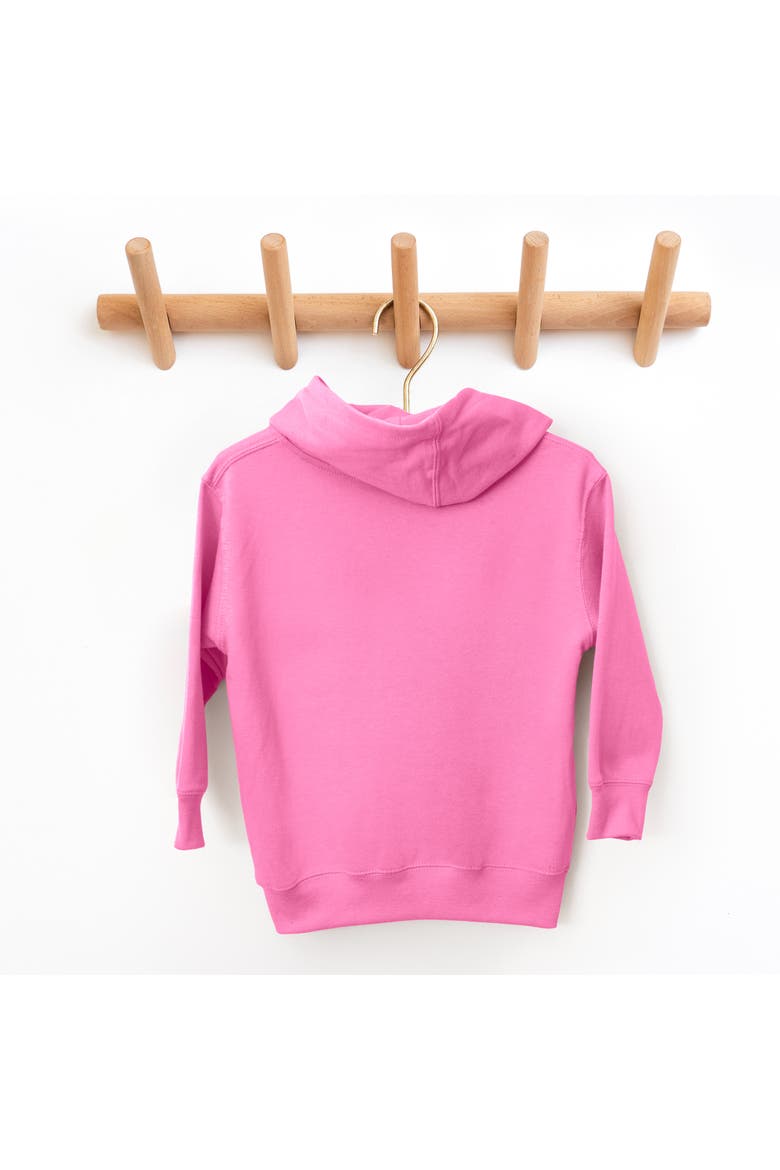 Boo Cute Ghost Toddler Hoodie, Alternate, color, Raspberry