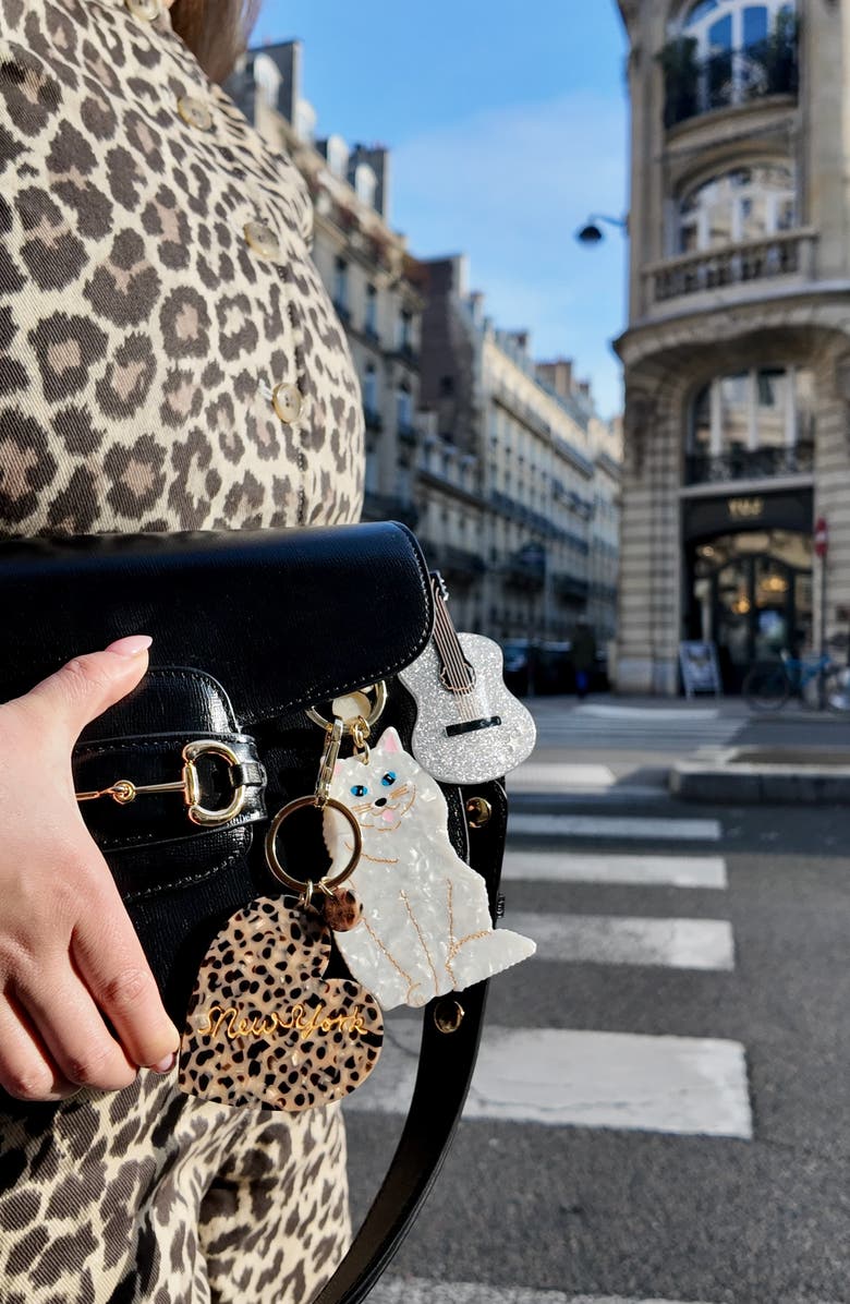 Solar Eclipse New York Heart Key Chain, Alternate, color, 