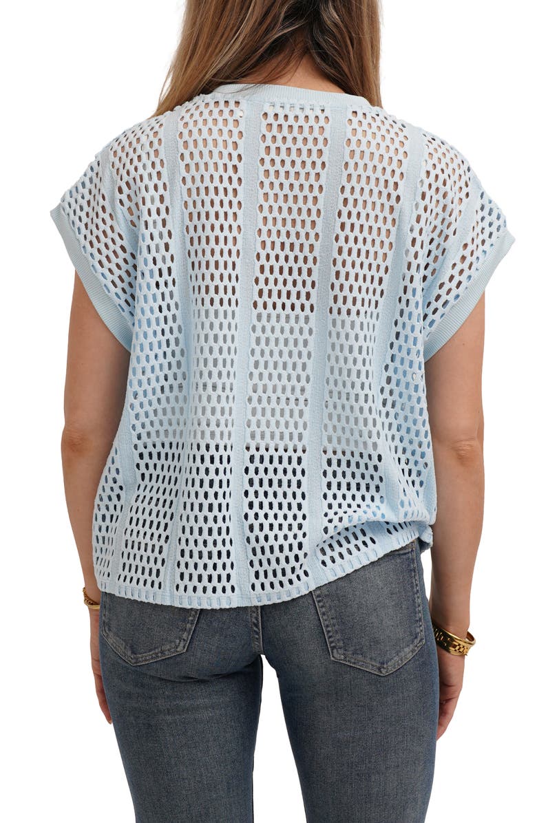CYRUS Crewneck Dolman Top, Alternate, color, Sky Blue