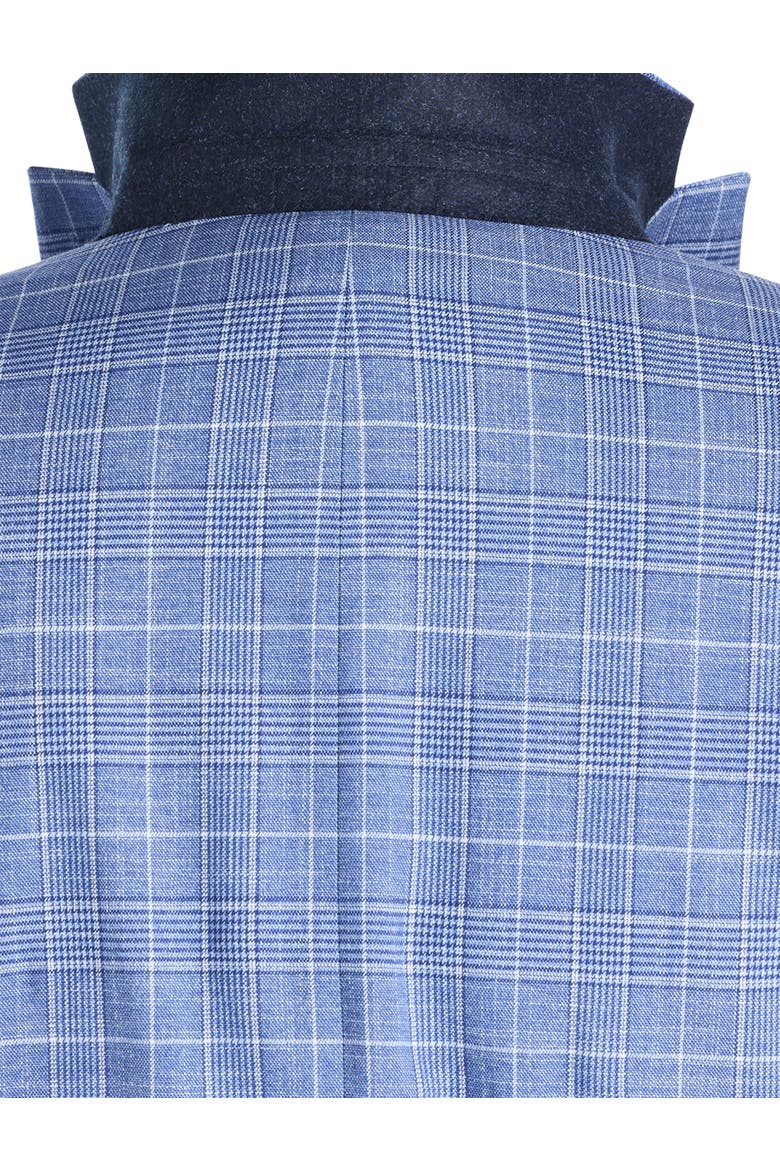 Big & Tall Glen Plaid Sport Coat, Alternate, color, BLUE