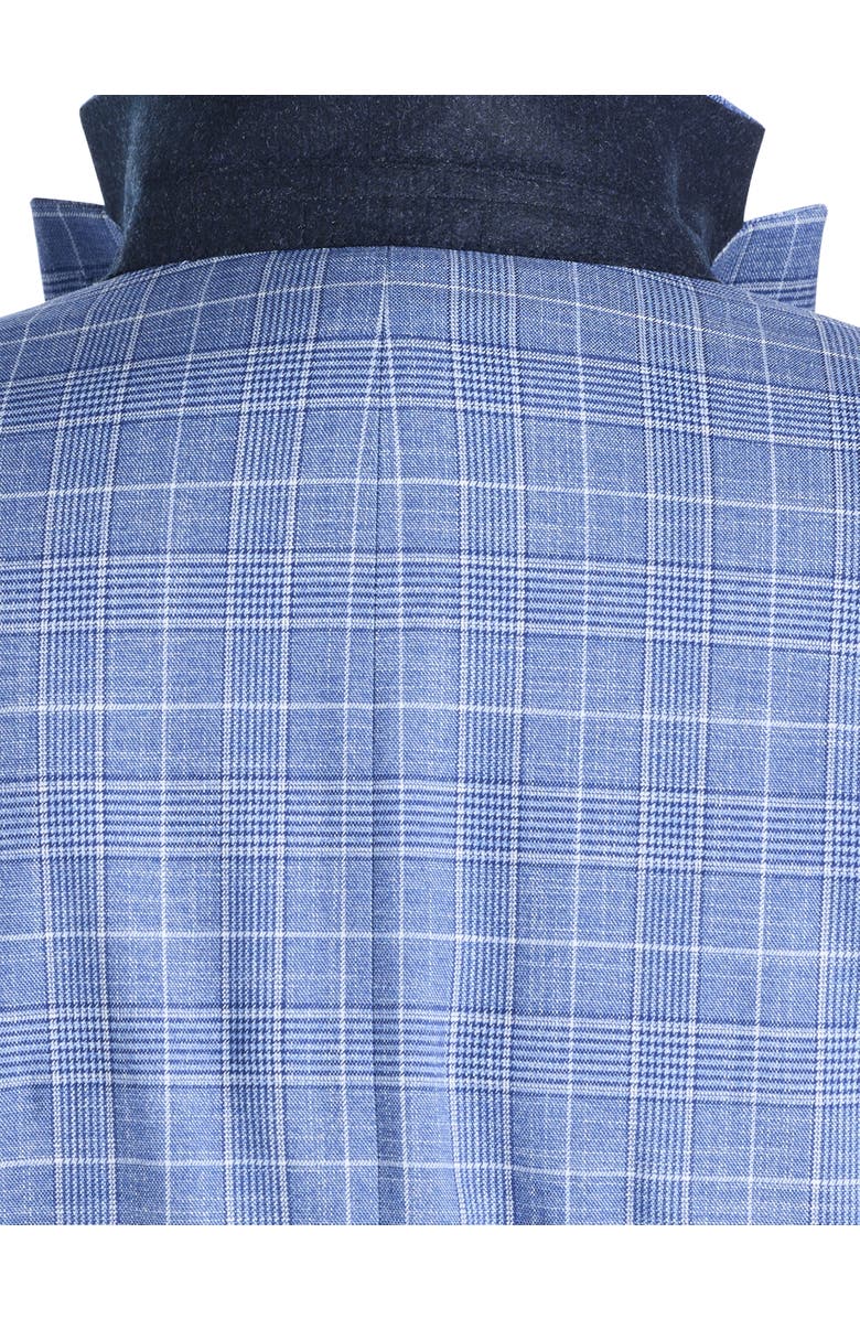 Michael Kors Big & Tall Glen Plaid Sport Coat, Alternate, color, Blue