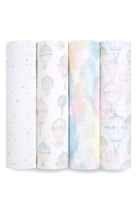 4-Pack Classic Swaddling Cloths