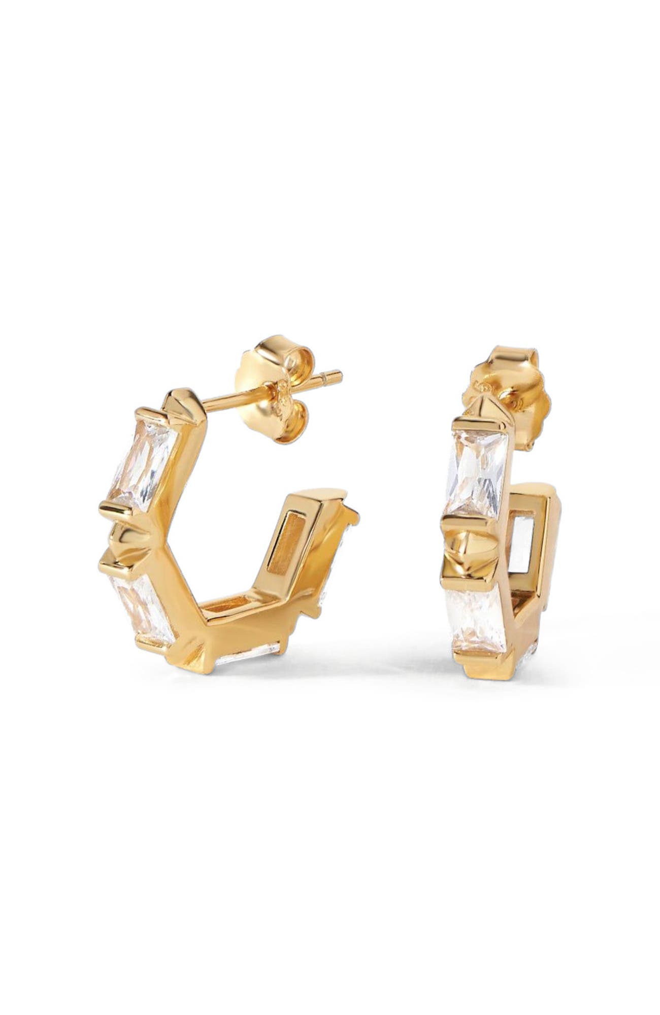 Gold/White  CZ